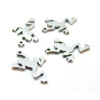 Pendentif - Grenouille - en Acier Inoxydable 304 finition Argenté