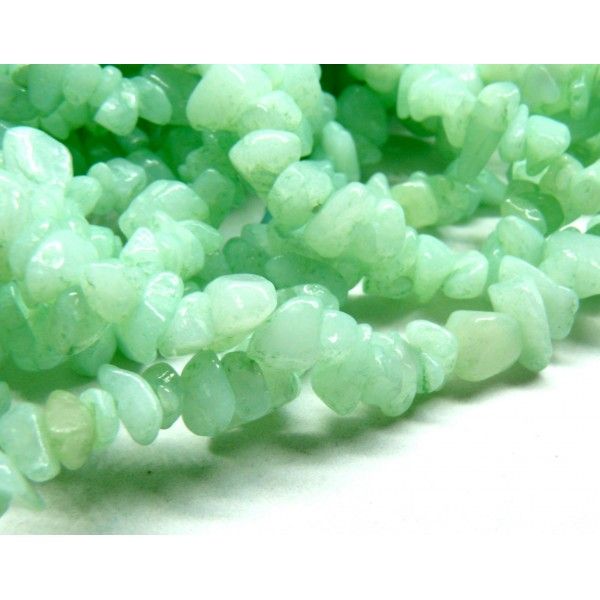 Perles Nuggets, Chips Amazonite