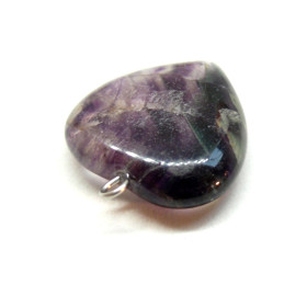 Pendentif forme Coeur Améthyste 20mm