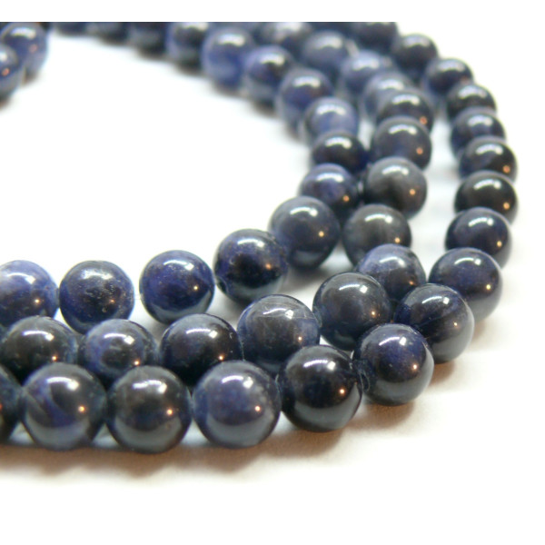 Perles Rondes 4mm Sodalite
