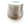 Fil câblé  0.7mm - en Acier Inoxydable 304 -finition Argenté