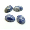 Cabochons 10 par 14mm, Jaspe Bleu, Coloris NO 45