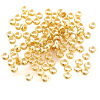 Perles à Écraser 2mm, Acier Inoxydable 316, finition Doré à l'or fin 24K