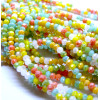 Perles Rondelles 3 par 2mm, Verre Facettée, coloris A05
