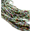 Perles Rondelles 3 par 2.5mm,Verre Facettée coloris C01