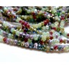 Perles Rondelles 3 par 2.5mm,Verre Facettée coloris C01