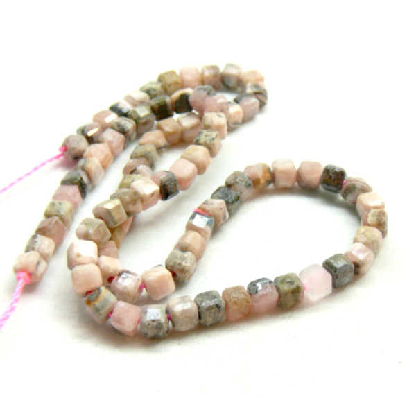 Perles Rondes 2 mm Rhodonite coloris 01