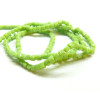 Perles, Cube facettées 2.5mm, en verre Coloris Vert C07