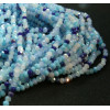 Perles Rondelles 3 par 2.5mm, Verre Facettée