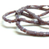Perles, Cube facettées 2.5mm, en verre Coloris Violet C04
