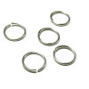 Anneaux de jonction 7 par 0,9mm, métal finition ARGENT PLATINE