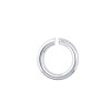 Anneaux de jonction 7 par 0,9mm, métal finition ARGENT PLATINE