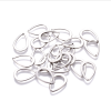 Pendentifs Goutte 17mm en Acier Inoxydable 304 finition Argenté