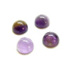 cabochons demi-perles 8 mm en améthyste – Coloris 30