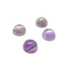 cabochons demi-perles 8 mm en améthyste – Coloris 30