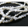 Perles intercalaires, nacre, forme ETOILE 6mm