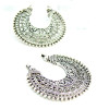 Pendentifs, connecteur Ethnique BOHO CHIC 39mm, métal finition Argent Antique