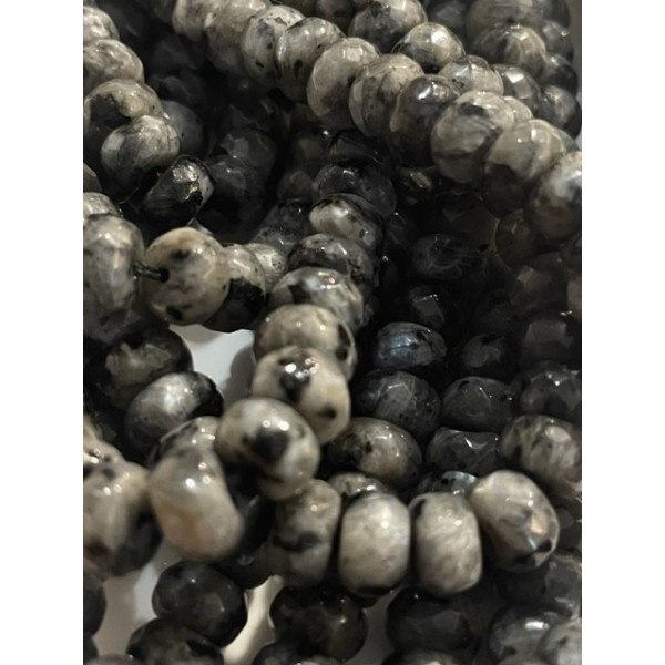 Perles Rondelles 8 par 5mm, Labradorite NO 02