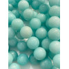Perles Ronde, Jade Bleu Clair 12mm, couleur Y04