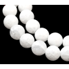Perles rondes 4mm, Jade Malaisienne Blanches, coloris B01