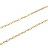 Colliers 40 cm, maille fine 2 mm,en Acier Inoxydable 304 finition Doré, Placage IONIQUE