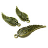 Breloques pendentif magnifique aile Bronze
