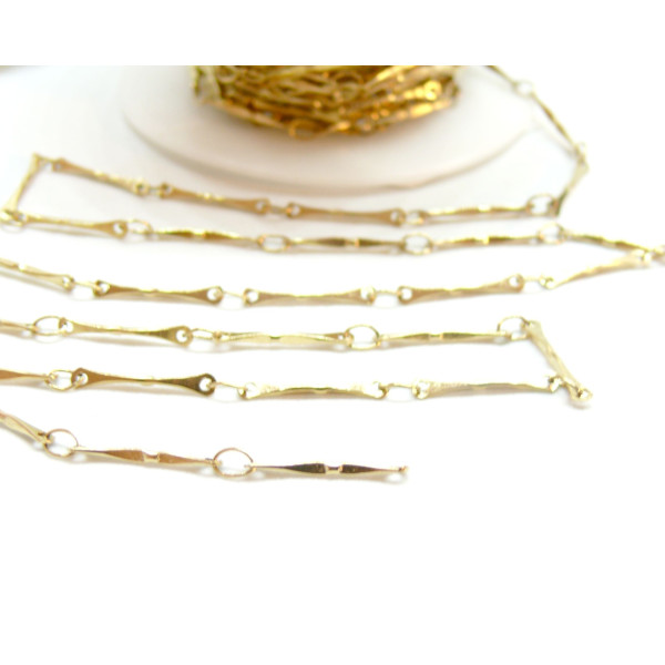 Chaine, maille Tige 13.5mm, Acier Inoxydable 304, finition Doré, Placage IONIQUE