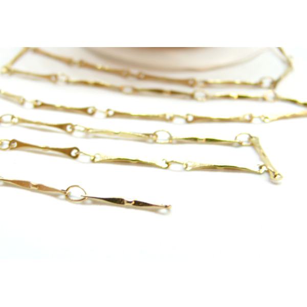 Chaine, maille Tige 13.5mm, Acier Inoxydable 304, finition Doré, Placage IONIQUE