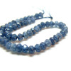 Perles Rondelle facettée 2 par 4 mm, Jade Malaisienne