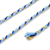 Cordon tressé et fil métallisé doré 1.5mm coloris C26