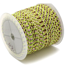 Cordon tressé, fil métallisé doré 1.5mm coloris C18
