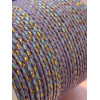 Cordon tressé, fil métallisé doré 1.5mm coloris C19