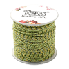 Cordon tressé, fil métallisé doré 1.5mm coloris C27