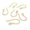 Boucles d'oreille Crochet Simple 22.5mm, Acier Inoxydable finition Doré à l'or fin 18K
