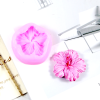 Moule en Silicone, Fleurs d' hibiscus utilisation  RESINE, Bougie....