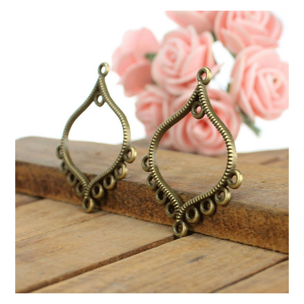 Multiconnecteurs Chandeliers 37 mm – Laiton finition Bronze