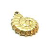 Pendentifs Coquillage 3D, Acier Inoxydable 304 finition Doré