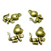 Pendentifs breloques Chaton mignon métal couleur Bronze