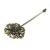 Epingle à chapeau ou broche couleur bronze