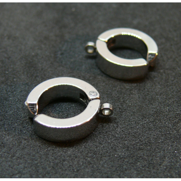 Boucles d'oreille Clips, créoles Inoxydable 316