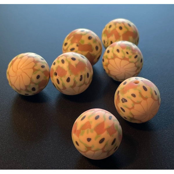 10 Perles 10mm Filigrane Doré Rond Metal Charms | Mercerie Center - Foto 2