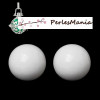 Perle Sonore 16mm BLANC pour Creation Bola de Grossesse REF 17