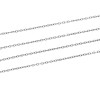 Chaîne maille  4 par 3 mm,  Acier Inoxydable 304 finition Argenté