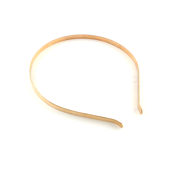 Supports Serre Tête 4mm, métal coloris Doré