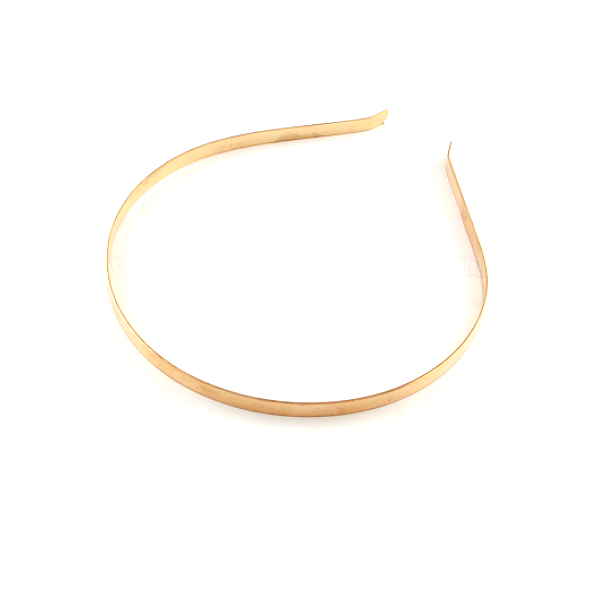 Supports Serre Tête 4mm, métal coloris Doré