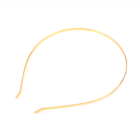 Supports Serre Tête 3mm, métal coloris Doré