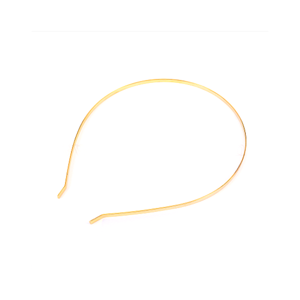 Supports Serre Tête 3mm, métal coloris Doré