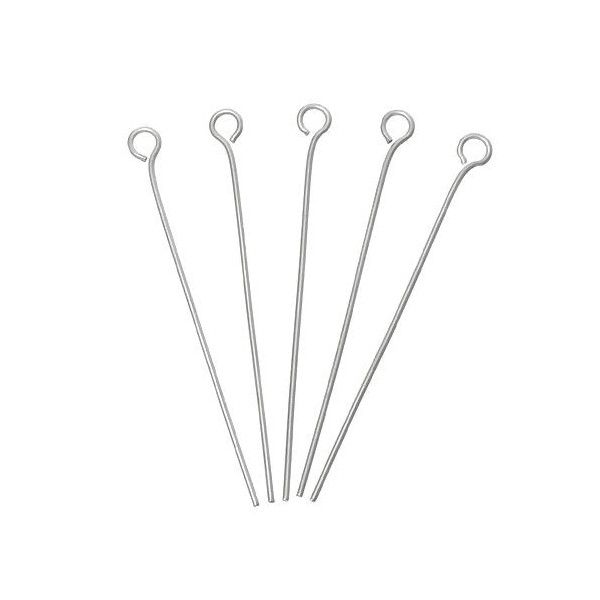 Tiges Œil 30 mm – Acier Inoxydable 304 – Finition Argentée