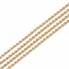 chaine Bille 1.5 mm Laiton couleur Doré