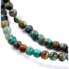 Perles Turquoise Africaine 2mm coloris L03